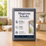Magiczna Ściereczka Bezsmugowa – Zestaw 5 szt. 40x30cm – Mikrofibra do Szyb i Okien